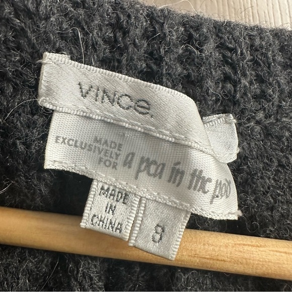 Vince x A Pea in the Pod Cardigan Sweater Wool Alpaca Maternity Size Small - Picture 5 of 7